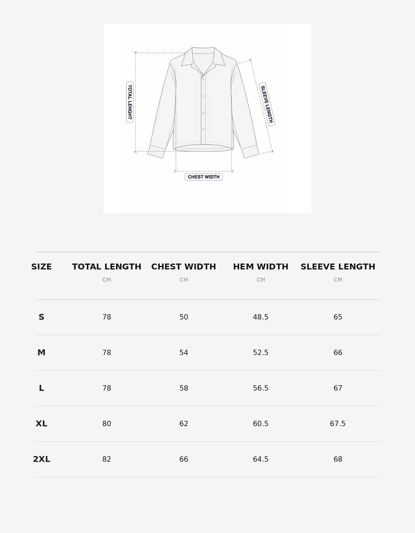 Size Guide